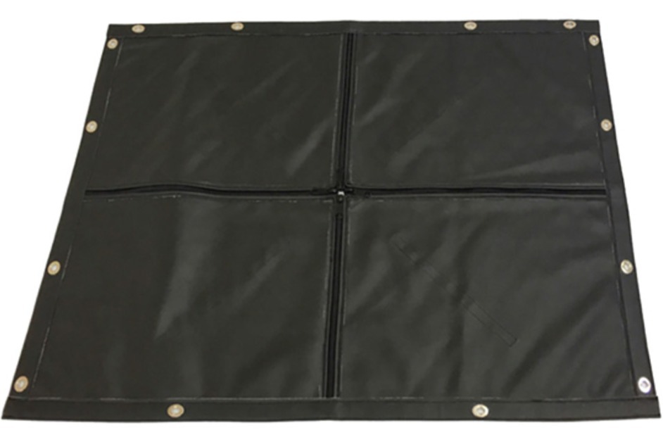 two zipper winter front