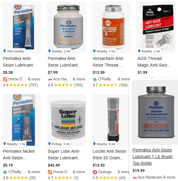 anti seize lubricant for bolts anti seize lubricant for bolts
