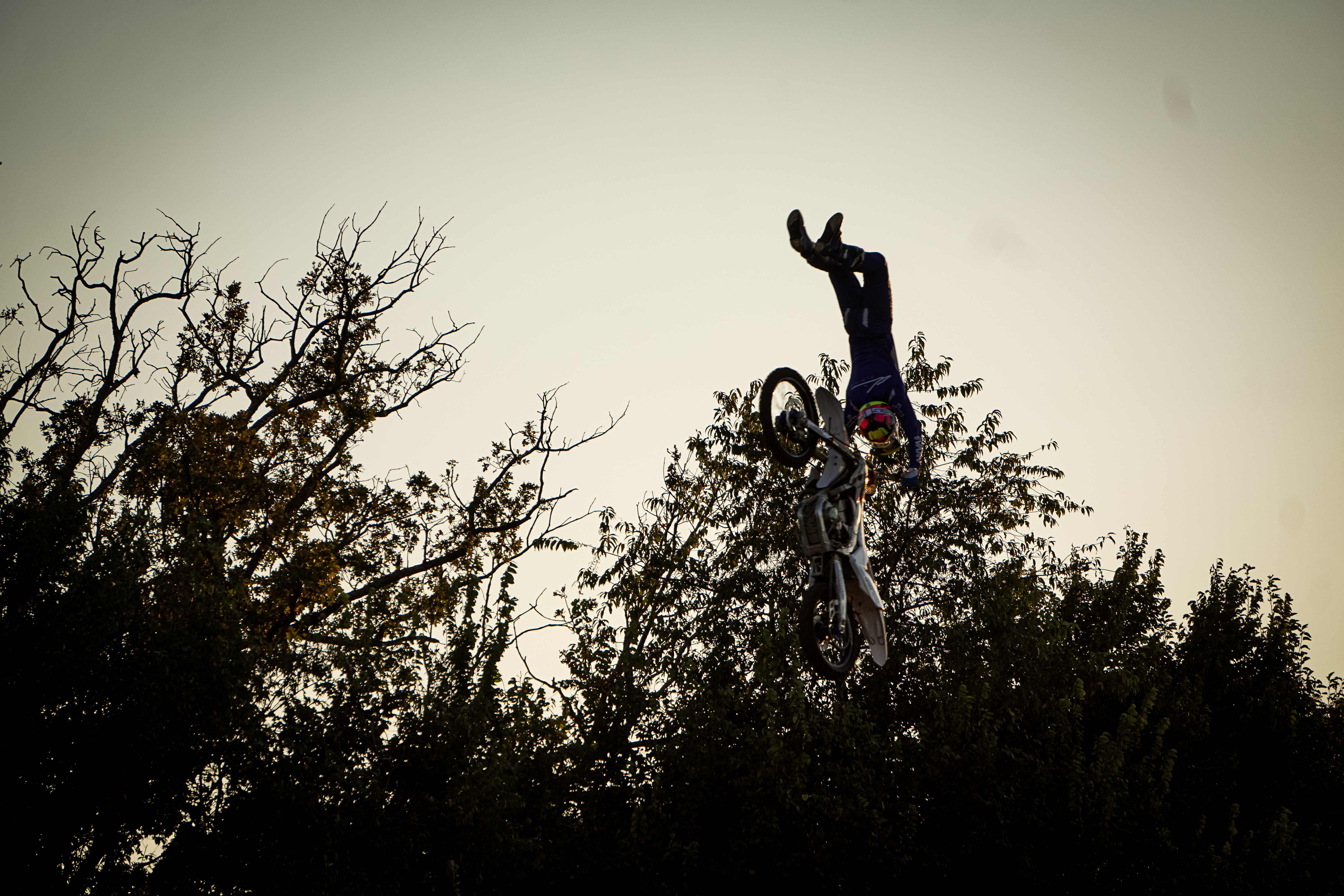 BMX motorcross stunt show at GBATS truck show 2025