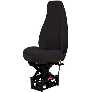 Bostrom 915 Cloth Standard Base Semi Truck Seat without Armrests
