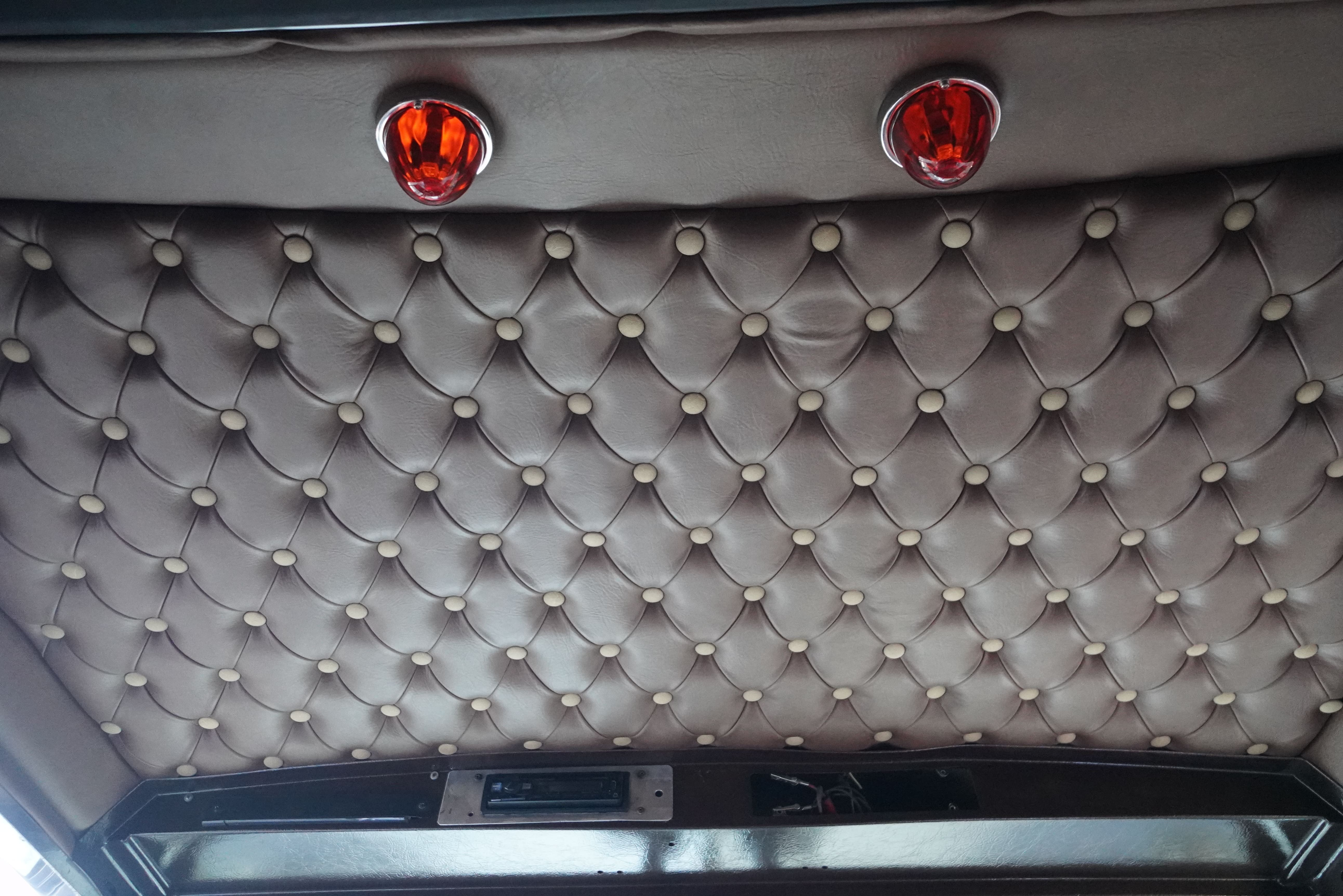 Interior Semi Truck Upholstery Pattern