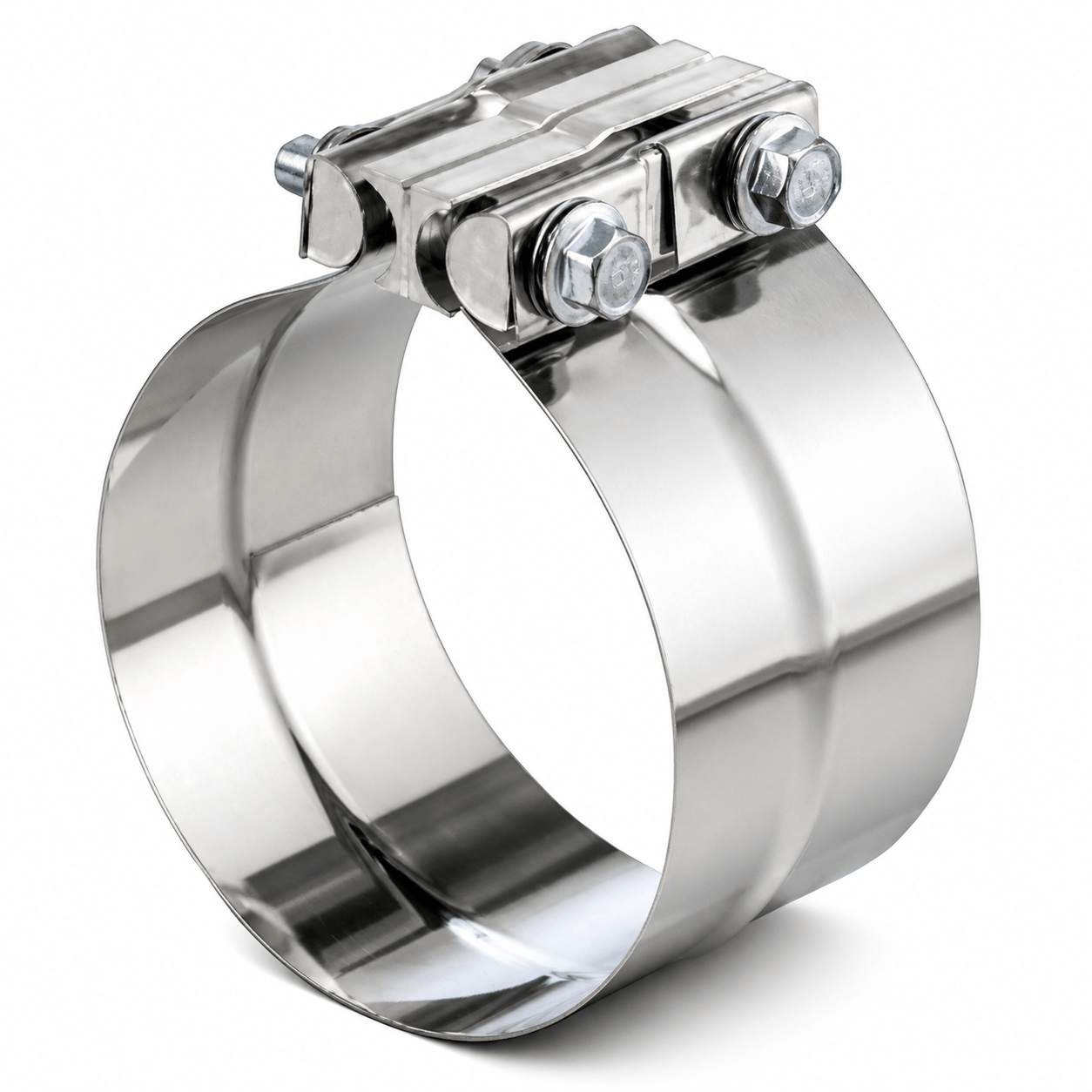 pre-formed stainless steel band clamps for exhaust stacks