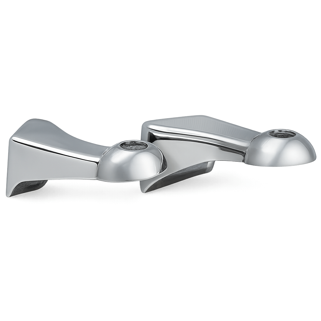 Chrome Headlight Brackets