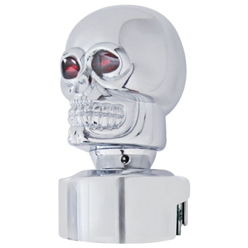 Chrome Skull Head Gearshift Knob