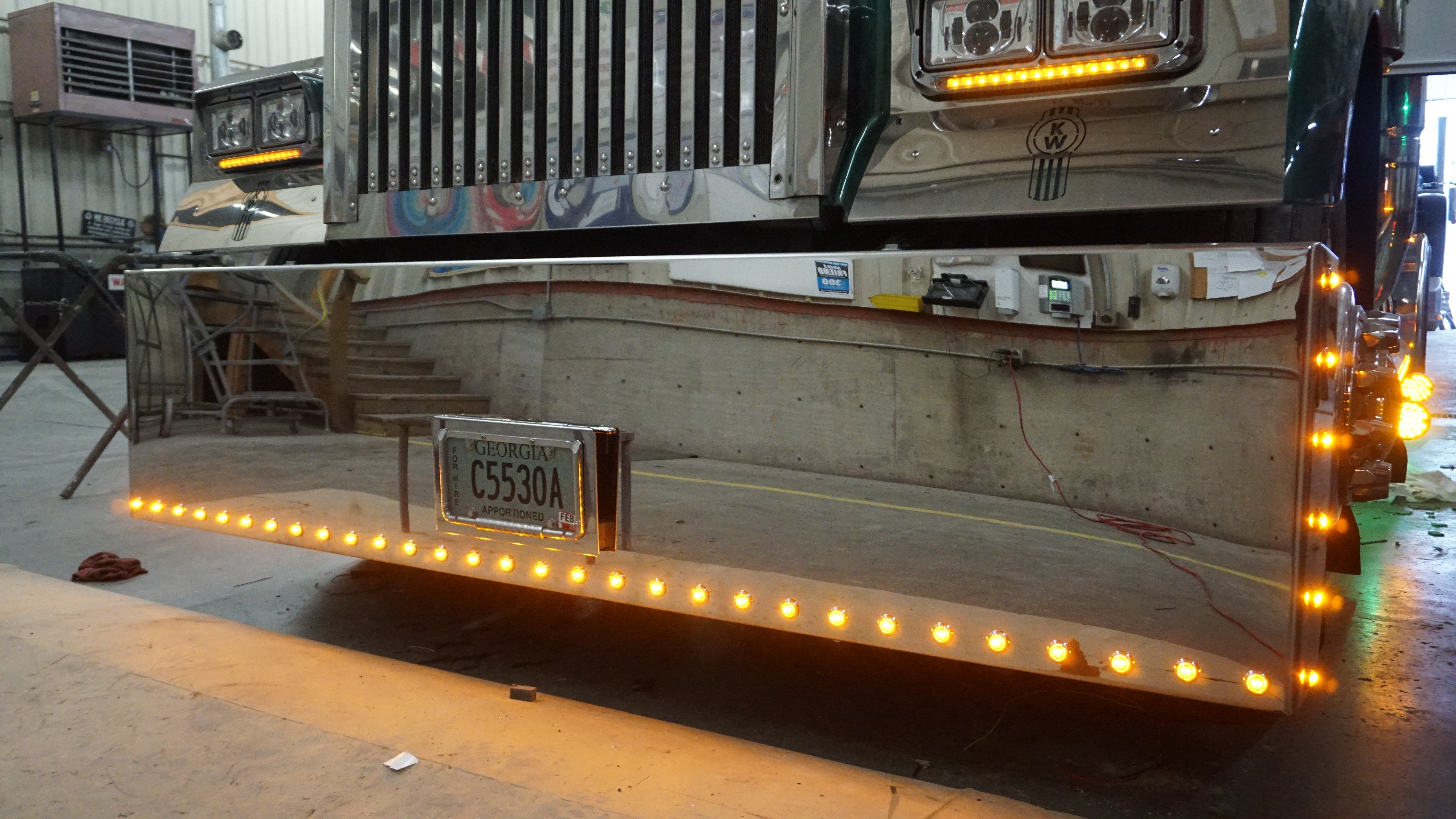 Rear Light Bar Panels