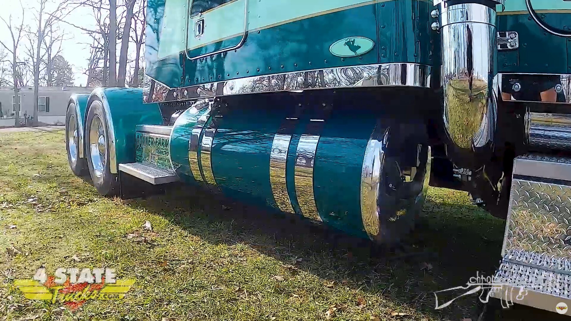 Chrome and Two Tone Green is Poppin Haul of Fame - Bonner Farm Chorme and Green Tanks