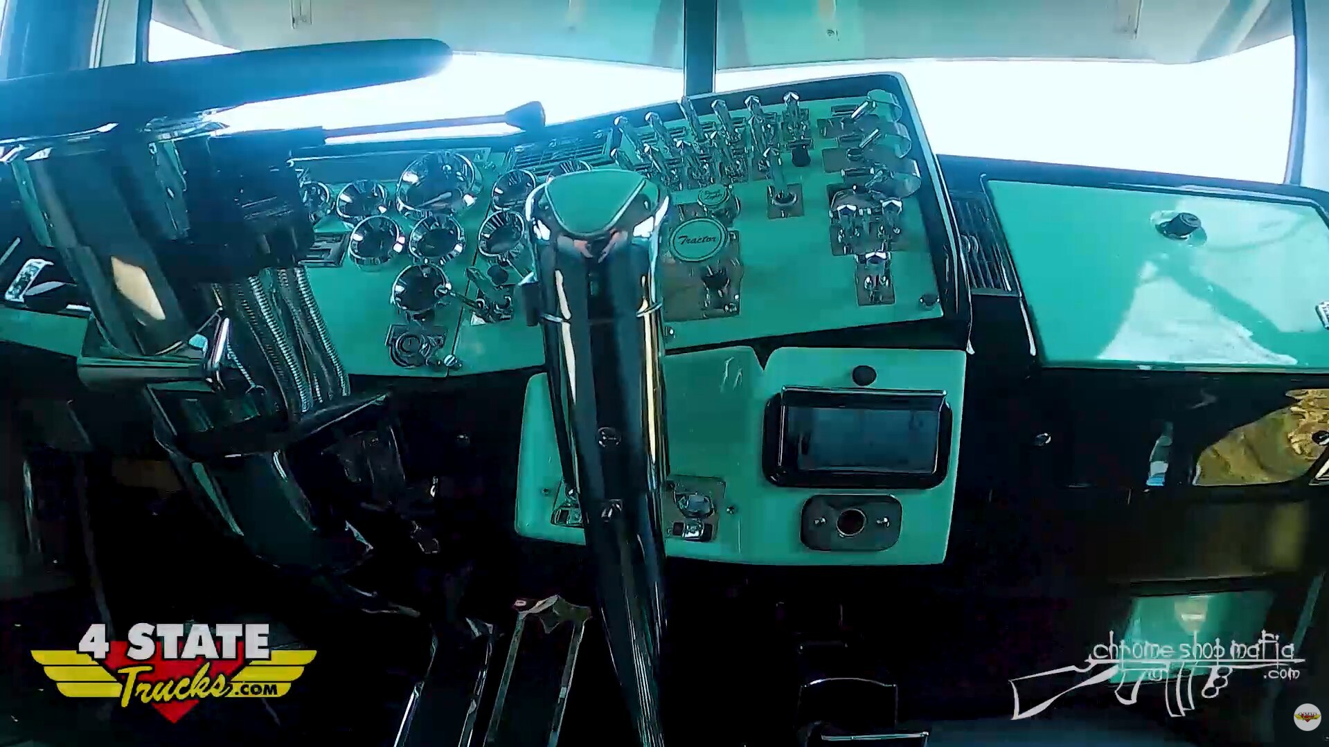 Shifter Shot - Bonner Farms Interior Gear Shift Shot - Haul of Fame Bonner Farms