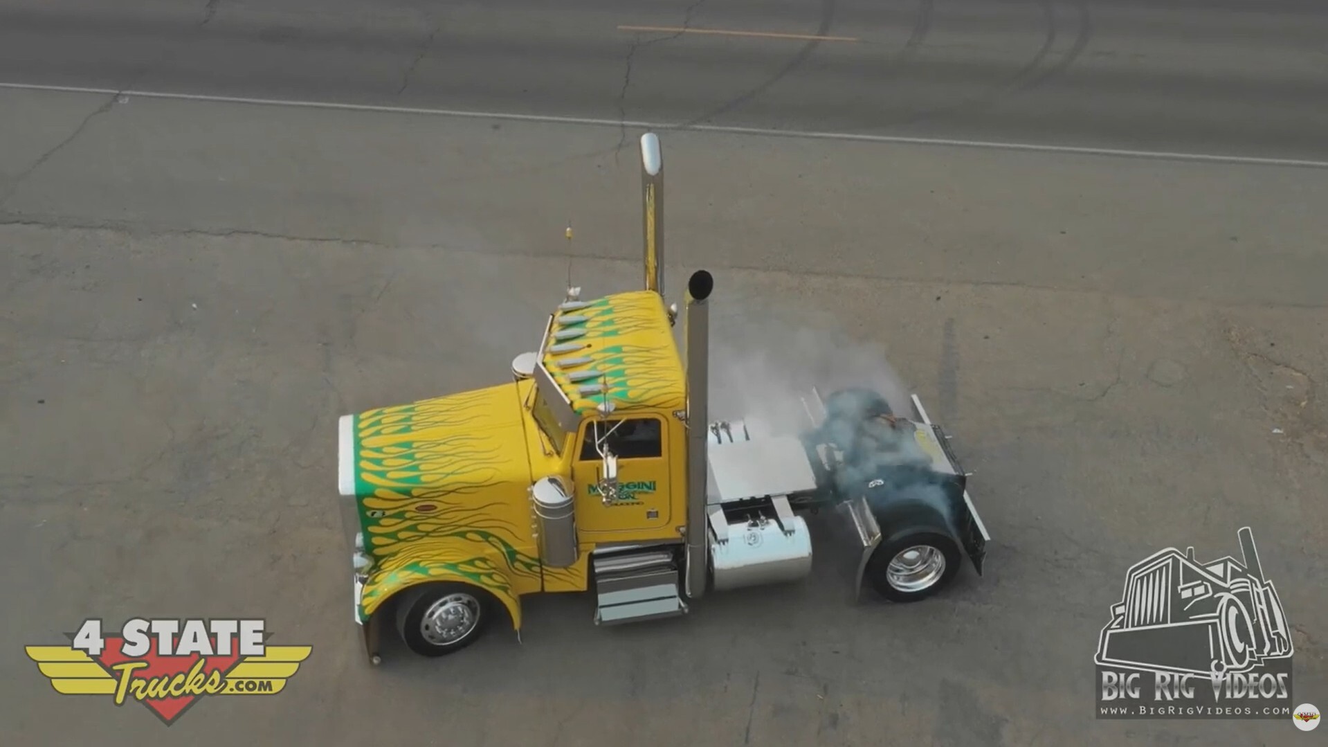 Haul of Fame - Lucky 13 - Big Rig Burnouts 1