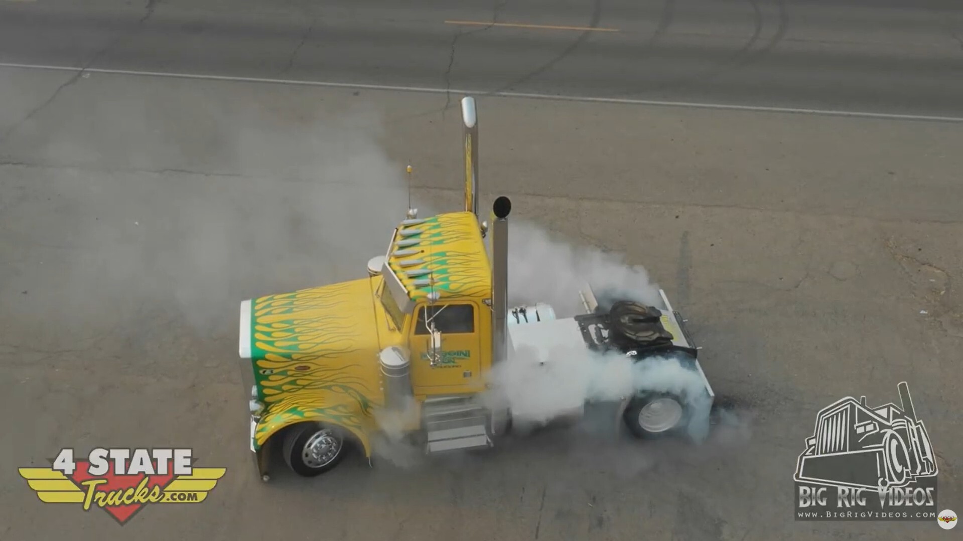 Haul of Fame - Lucky 13 - Big Rig Burnouts 1