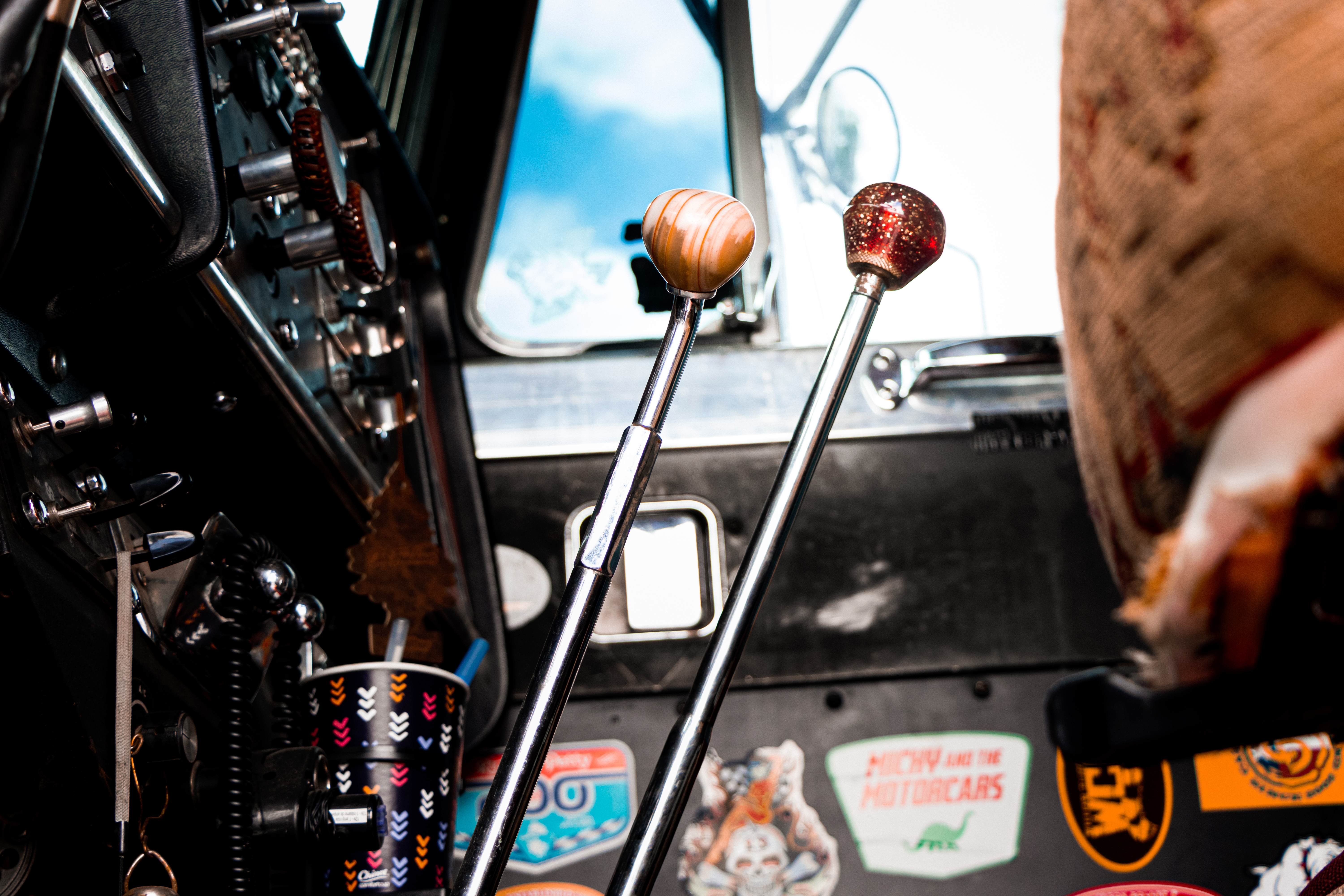 Peterbilt 359 Shifter Knobs for the Rat Rod Custom Build