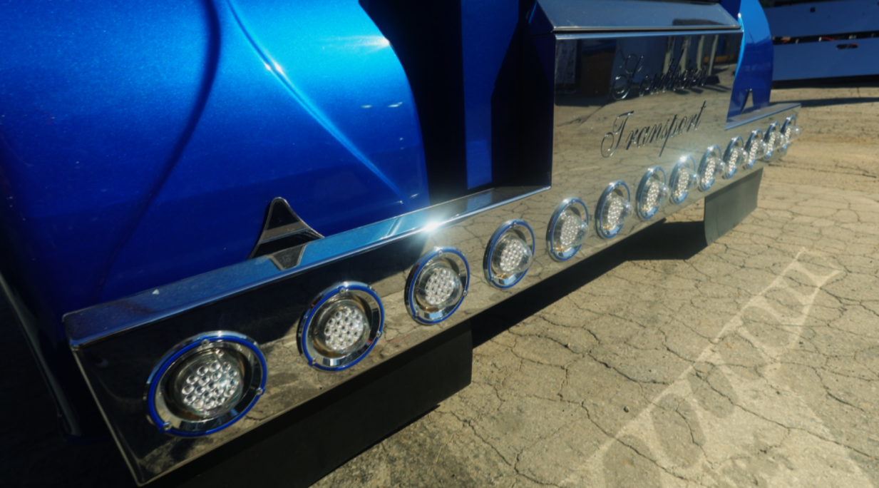 Ivys Poison Rear T Light Bar Panel with Round Dual-Function Marker Lighting