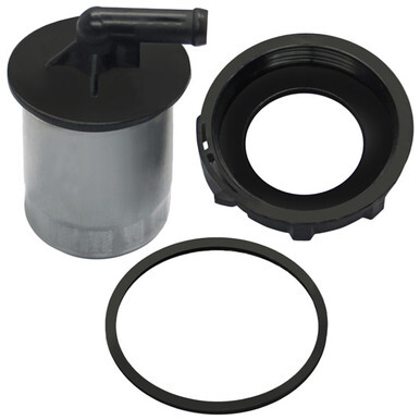Power steering reservoir filter cap replacement