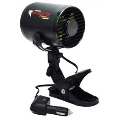 12V Tornado Fan with Mounting Clip for Semi Truck Dash