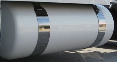 Semi Truck Fuel Tank Bracket Wraps for Peterbilt