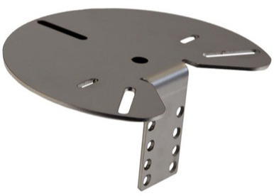 stainless steel mounting bracket for beacon/warning light