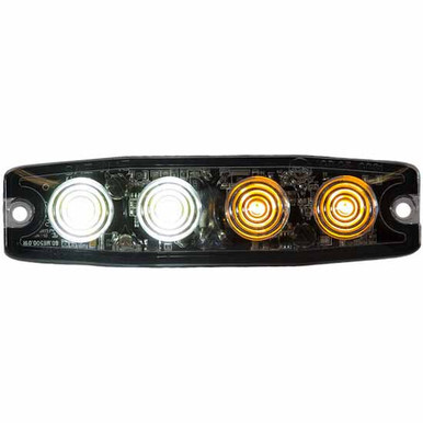 Ultra-thin streamlined beacon warning light