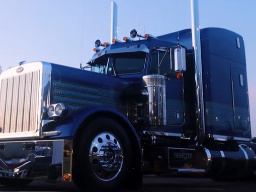 Peterbilt 359 Custom Exhaust Stacks and Exterior Chrome Peterbilt 359 Custom Exhaust Stacks and Exterior Chrome