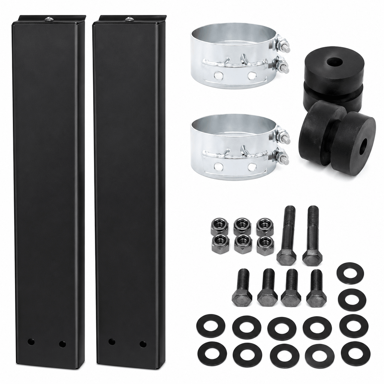 Y-pipe hanger kits for exhaust system